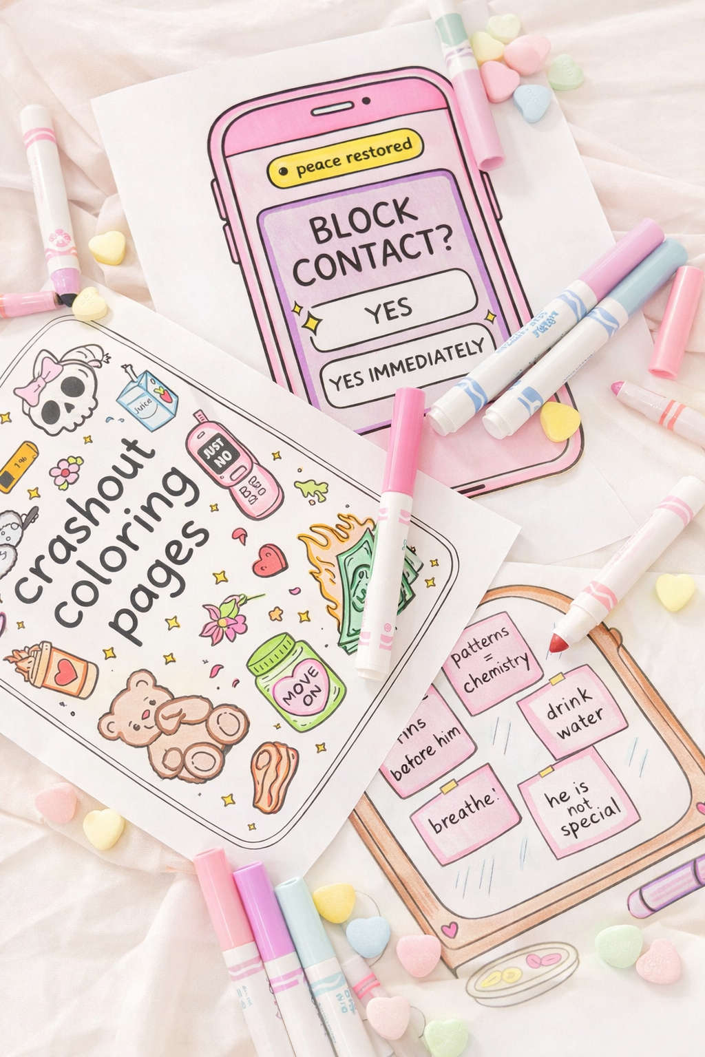 BAB 'Crashout Coloring Pages' - FREE Download!